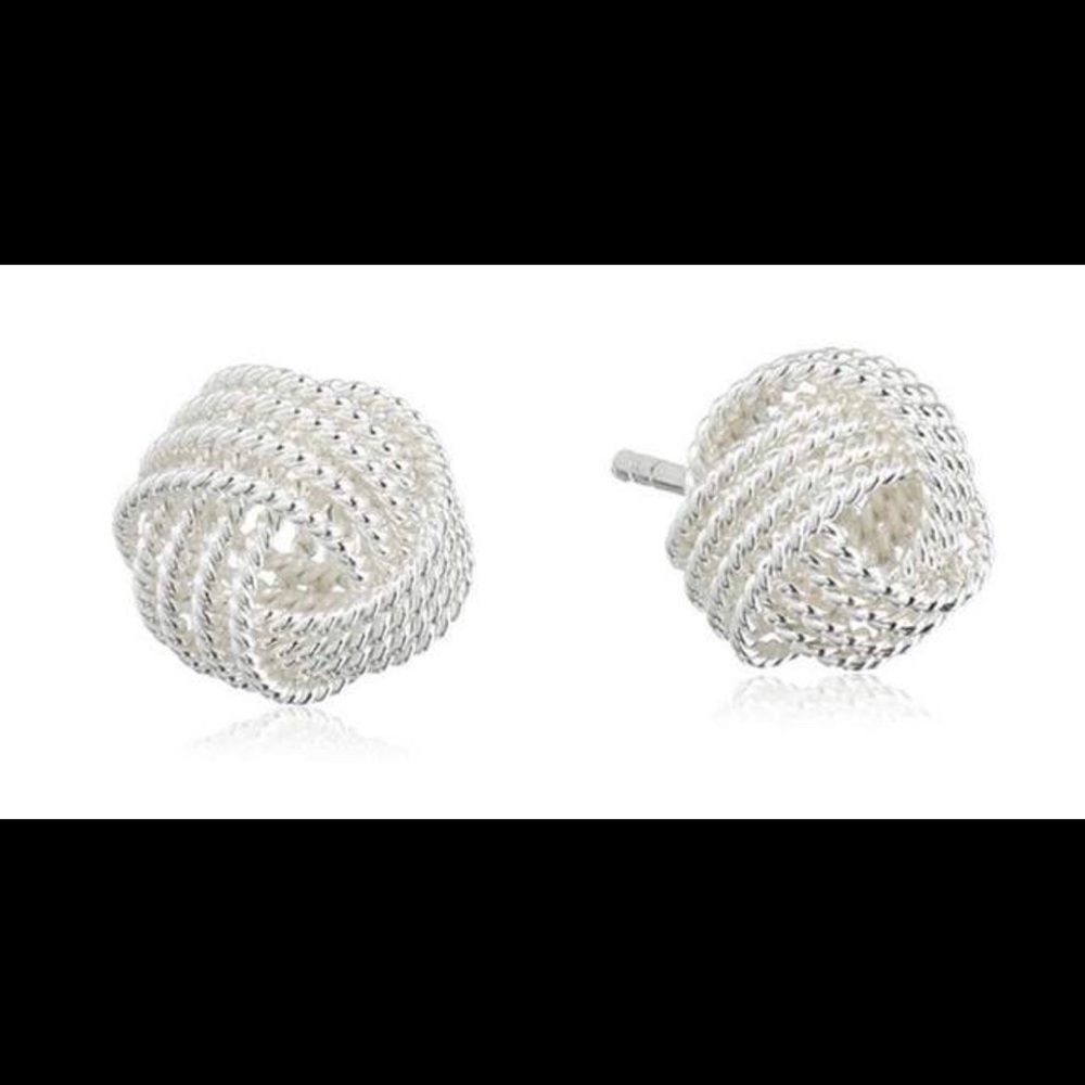 Love knot earrings